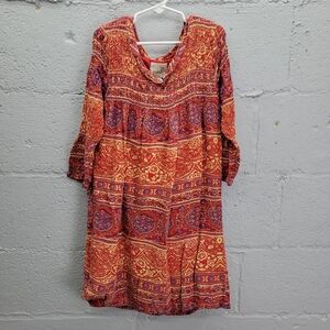 Peek girls 100% Cotton Lined Made in India dress